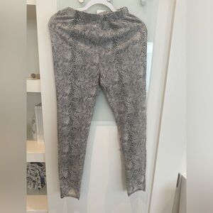 Soft snake print pants